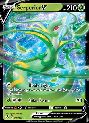 Serperior V 007/195 Silver Tempest