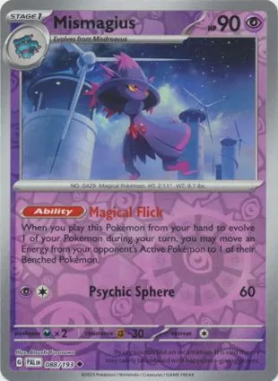 Mismagius 088/193 Paldea Evolved