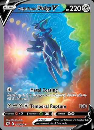 Origin Forme Dialga V 177/189 Astral Radiance