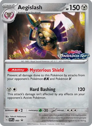 Aegislash 060 Scarlet & Violet Promos