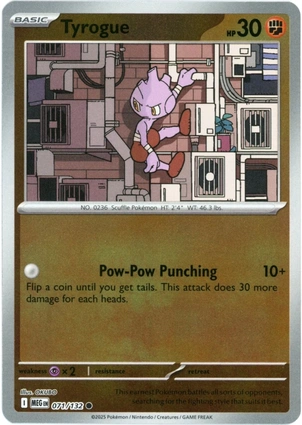 Tyrogue 071/132 Mega Evolution