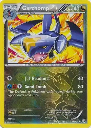 Garchomp 91/124 Dragons Exalted