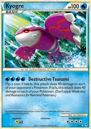 Kyogre SL6 Call of Legends