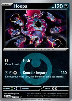 Hoopa 141/217 Ascended Heroes