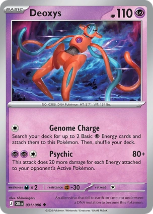 Deoxys 031/086 Chaos Rising