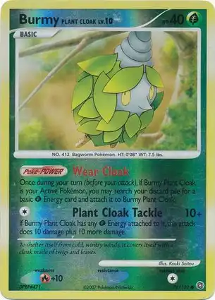 Burmy Plant Cloak 78/132 Secret Wonders