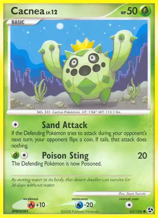 Cacnea 62/106 Great Encounters