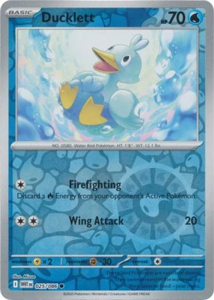 Ducklett 025/086 White Flare