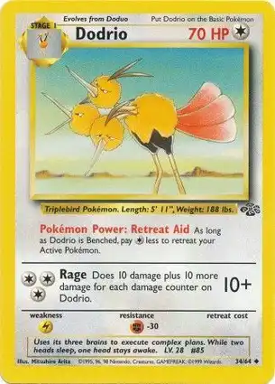 Dodrio 34/64 Jungle