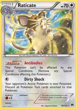 Raticate 88/122 BREAKpoint