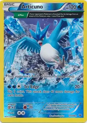 Articuno 17/108 Roaring Skies