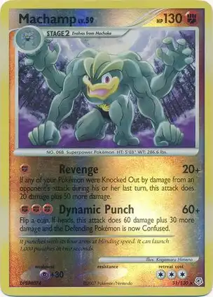 Machamp 31/130 Diamond & Pearl