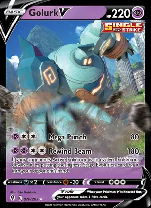 Golurk V 070/203 Evolving Skies