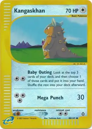 Kangaskhan 88/147 Aquapolis