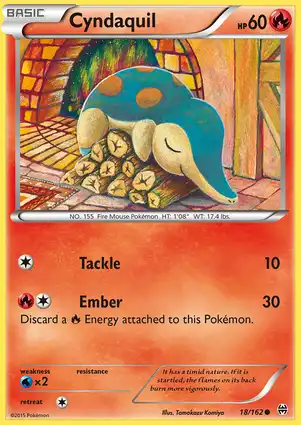Cyndaquil 18/162 BREAKthrough