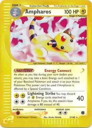 Ampharos 2/165 Expedition Base Set
