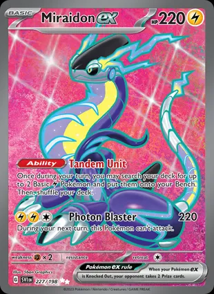 Miraidon ex 227/198 Scarlet & Violet