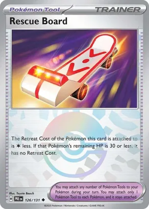 Rescue Board 126/131 Prismatic Evolutions