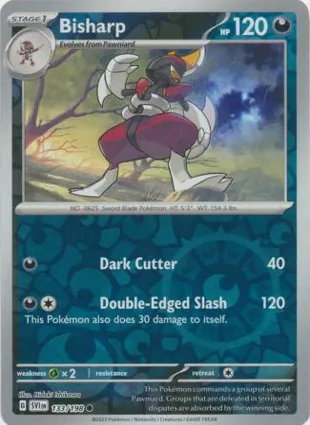 Bisharp 133/198 Scarlet & Violet