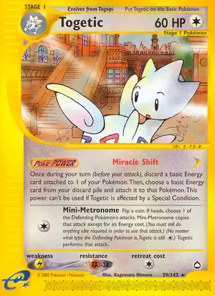 Togetic 39/147 Aquapolis