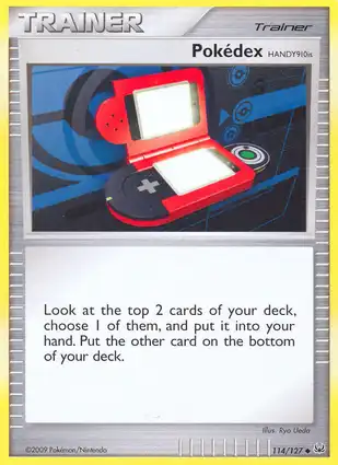 Pokédex HANDY910is 114/127 Platinum