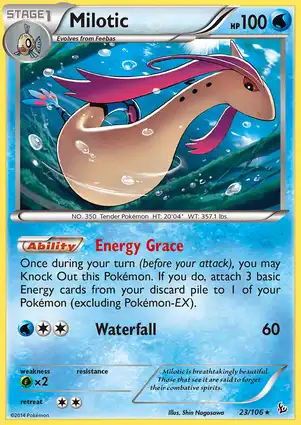 Milotic 23/106 Flashfire