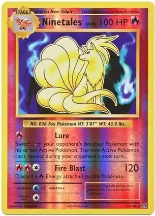 Ninetales 15/108 Evolutions