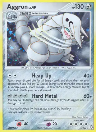 Aggron 1/123 Mysterious Treasures