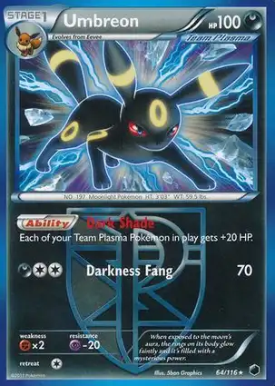 Umbreon 64/116 Plasma Freeze