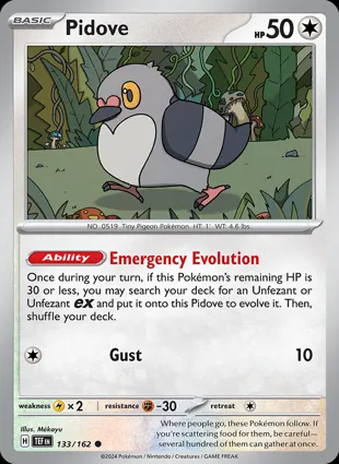 Pidove 133/162 Temporal Forces