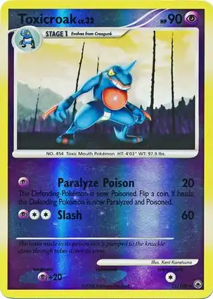 Toxicroak 31/100 Majestic Dawn