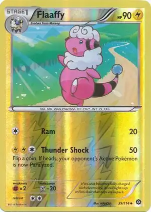 Flaaffy 39/114 Steam Siege