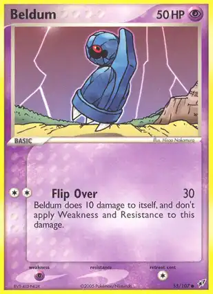 Beldum 55/107 EX Deoxys