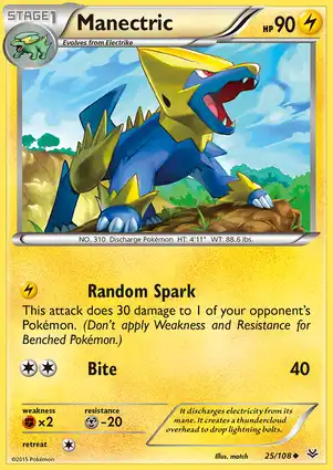 Manectric 25/108 Roaring Skies