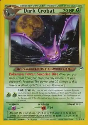 Dark Crobat 2/105 Neo Destiny