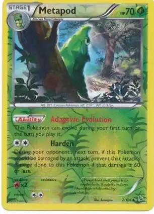 Metapod 2/106 Flashfire