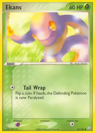 Ekans 55/109 EX Team Rocket Returns