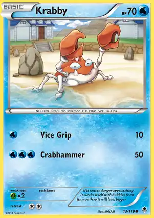 Krabby 13/119 Phantom Forces