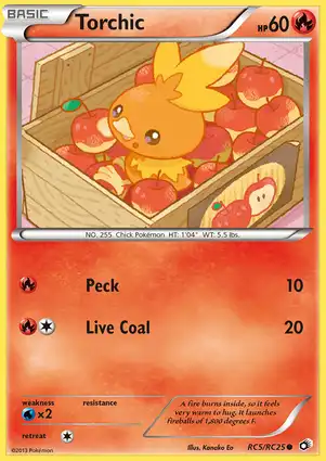 Torchic RC5/RC25 Legendary Treasures