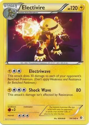 Electivire 54/149 Boundaries Crossed