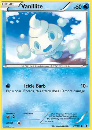 Vanillite 27/101 Noble Victories
