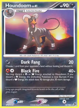 Houndoom 18/106 Great Encounters