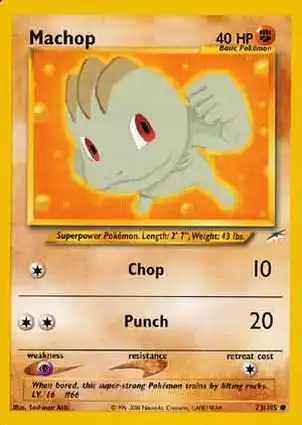 Machop 73/105 Neo Destiny