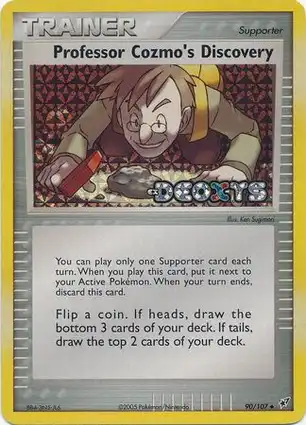 Professor Cozmo's Discovery 90/107 EX Deoxys