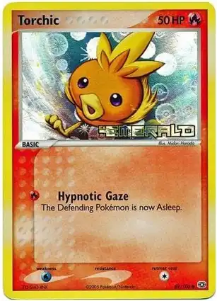 Torchic 69/106 EX Emerald