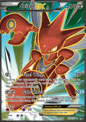 Scizor-EX 119/122 BREAKpoint