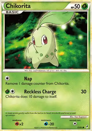 Chikorita 53/95 Call of Legends