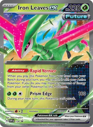 Iron Leaves ex 128 Scarlet & Violet Promos