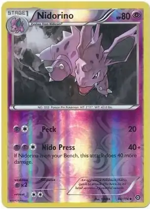 Nidorino 44/114 Steam Siege