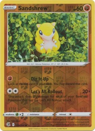 Sandshrew 131/264 Fusion Strike